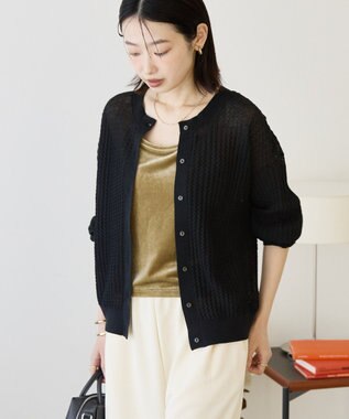 AMERICAN HOLIC カップ付き ベロアショートキャミソール Olive