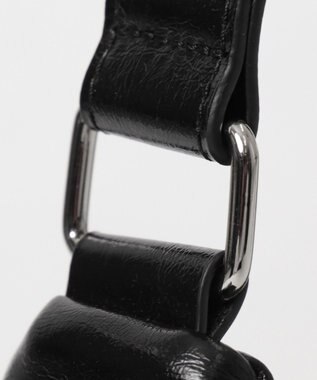 WEGO ハトメベルトポケットショルダー ブラック