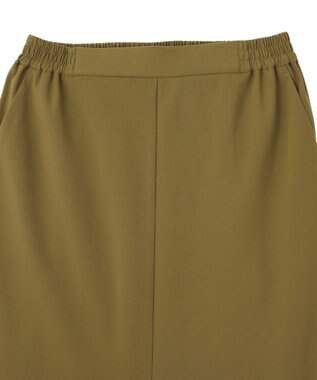 AMERICAN HOLIC 【イージーケア】ナローマーメイドスカート Khaki