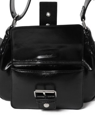 WEGO ハトメベルトポケットショルダー ブラック