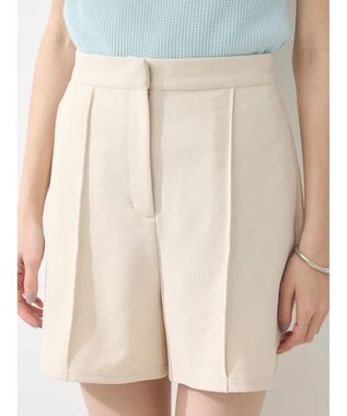 earth music&ecology カットツイルショートパンツ Light Beige