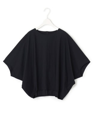 ICB 【接触冷感・UVカット・速乾・洗える】マットスキューバ ドルマンスリーブプルオーバー ブラック系