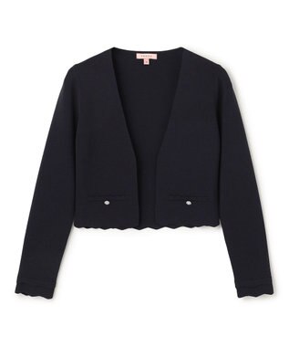 TOCCA SCALLOPED JEWEL ボレロ ネイビー系