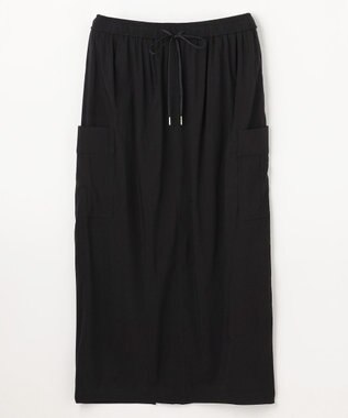 ANY L 7daysデイリーリラックススカート ブラック