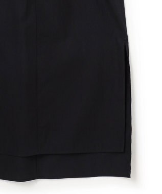 BEIGE， MALLOW / コットンタック バルーンスリーブドレス Black