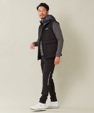 23区GOLF 冬の最強防寒アイテム【MEN】キルティングパンツ ブラック系