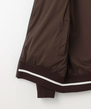 23区GOLF 【MEN】リバーシブルニットブルゾン ターコイズブルー系2