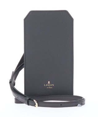 LANVIN en Bleu リュクサンブール スマホショルダー ネイビー