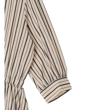 Green Parks ・ＥＬＥＮＣＡＲＥ　ＤＵＥ　ドビーストライプワンピ Beige