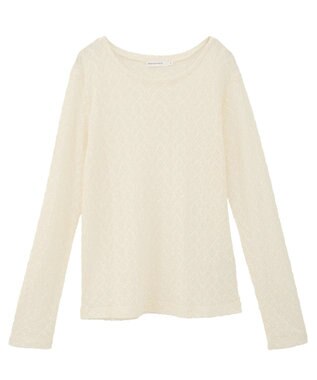 AMERICAN HOLIC レース長袖プルオーバー Ivory