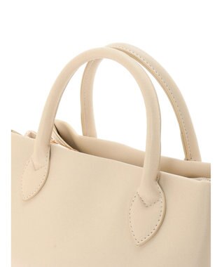 Green Parks ＯＴＯ．ＨＡ．多収納ツーハンドルバッグ Ivory