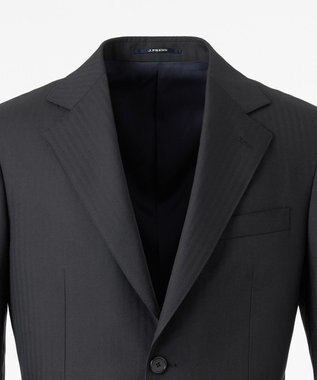 J.PRESS MEN 【JAPAN CRAFT CLOTH】シャドーヘリンボーン スーツ/総裏 ネイビー系1