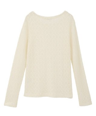 AMERICAN HOLIC レース長袖プルオーバー Ivory