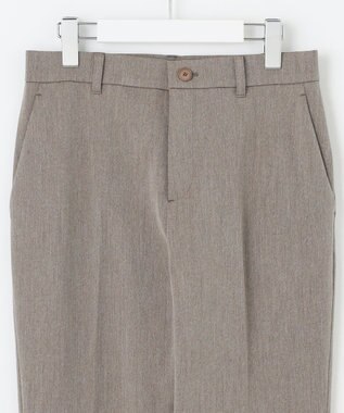 自由区 L 【WEB限定カラーあり・撥水加工・洗える】TRギャバテーパード パンツ モカ