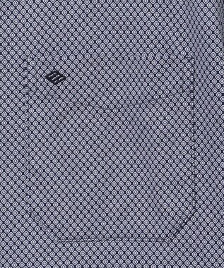 JOSEPH ABBOUD 【ストレッチ・イージーケア】コンパクトジャージープリントシャツ ネイビー系4