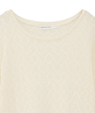 AMERICAN HOLIC レース長袖プルオーバー Ivory