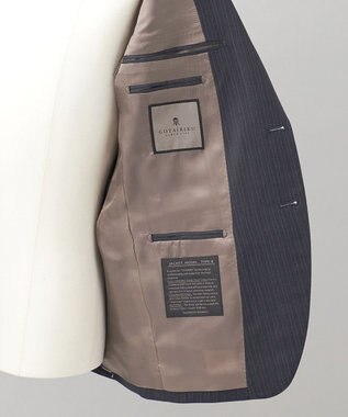 GOTAIRIKU 【Ermenegildo Zegna】TRAVELLER　スーツ（ライトグレーストライプ） ライトグレー系1