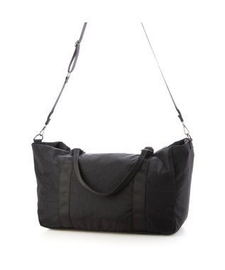 UNBILLION cachecache パッカブルナイロンボストンバッグ ブラック