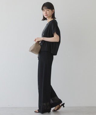 AMERICAN HOLIC メッシュパンツ Black