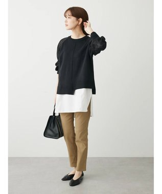 Green Parks ストレッチスキニーパンツ Beige