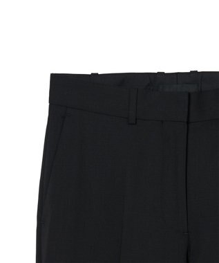 JOSEPH 【WEB＆OUTLET限定】テイラーウールブレンド　フルレングストラウザーズ Black