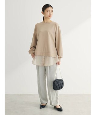 Green Parks 前後２ｗａｙシアードッキングチュニック Light Beige