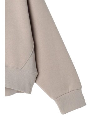 earth music&ecology ハーフＺＩＰ裏起毛プルオーバー Pink Beige