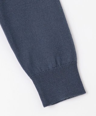 J.PRESS LADIES L 【洗える】アーガイル ツイン ニット ブルーグレー系