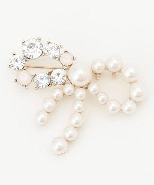 TOCCA RIBBON BROOCH NECKLACE ブローチネックレス ゴールド系