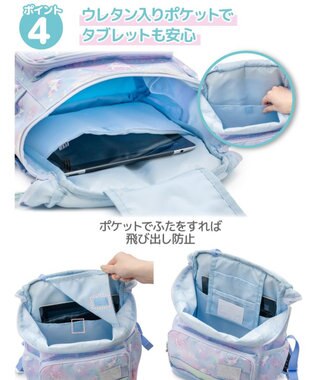 Mother garden マザーガーデン ユニコーン スクエアリュック 【Mサイズ】  《ミルキーウェイ紫》 ミルキーウェイ紫