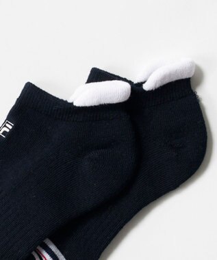 FILA GOLF／marie claire 【FILA GOLF】スニーカー丈ソックス ネイビー