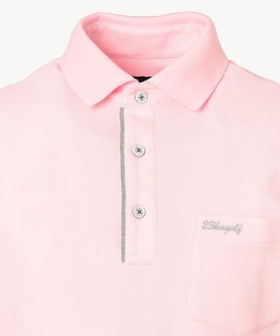 23区GOLF 新色追加！全色揃えたくなる逸品【MEN】【WEB限定/消臭/UV/吸汗速乾】カノコポロシャツ ピンク系