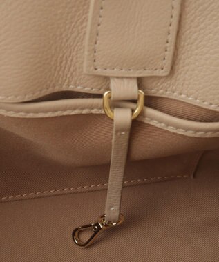 YECCA VECCA 【story.】ベルトハンドバッグ Light Beige