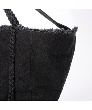 UNBILLION カシュカシュ cachecache / 2wayビッグデニムトート ブラック