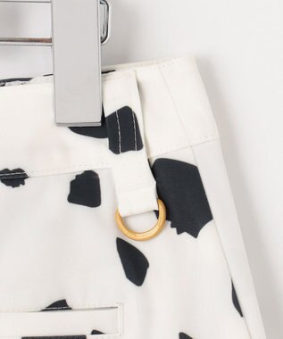 PW CIRCULUS 【WOMEN】【ストレッチ/撥水】インナー付き バックプリーツ スカート ダルメシアン