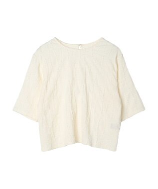 Green Parks ・ＥＬＥＮＣＡＲＥ　ＤＵＥ　ジャカードＴＥＥ Ivory