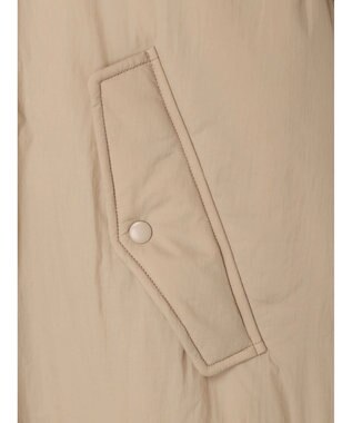 earth music&ecology ２ｗａｙ中綿モッズコート Beige