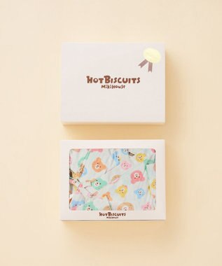 MIKI HOUSE HOT BISCUITS 総柄 ベビー甚平オール ギフトセット【BOX付き】 白