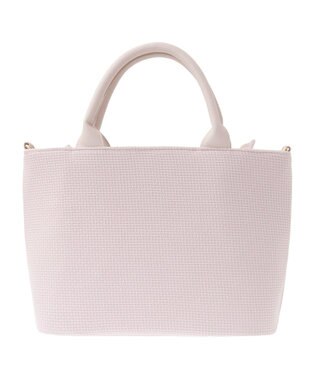 Maison de FLEUR 2WayフリルトートMバッグ Pink