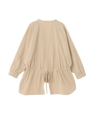 Green Parks スキッパーブラウス Beige
