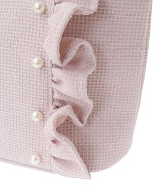 Maison de FLEUR 2WayフリルトートMバッグ Pink