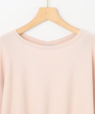 組曲 【5色展開・UVケア】スタイルアップ ドルマンスリーブ ニット ピンクベージュ系