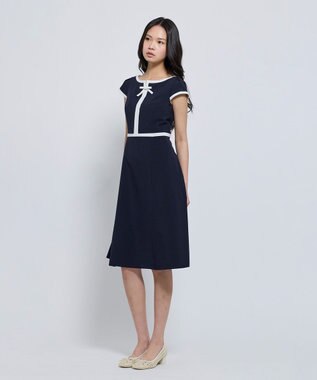TOCCA 【00サイズあり】RIBBON DUO ドレス ネイビー系