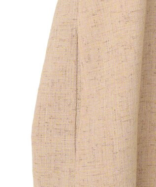 ICB 【先行予約】 ミックスブッチャー ショートトレンチコート ベージュミックス