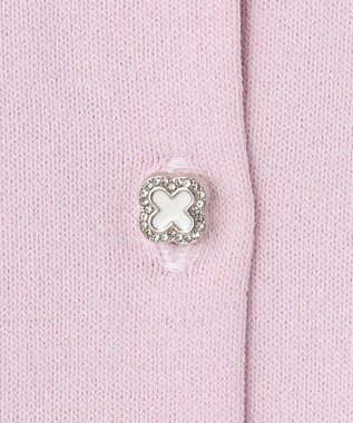 組曲 【8色展開・アンサンブル対応】ブーケカラーカーディガン ピンク系