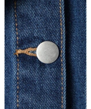 Green Parks ・Ｄｏｕｂｌｅ　Ｆｌａｇｓ　　フリルカラーＧジャン Indigo