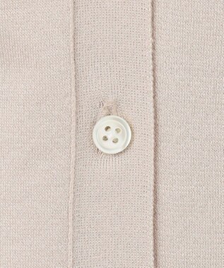 J.PRESS LADIES S 【洗える】ニットポロ カーディガン ベージュ系