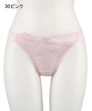 San-ai Resort（三愛水着楽園） エレガントコレクション2310デザインバックレースショーツ  【northerly】 ピンク