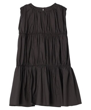 Green Parks ・ＥＬＥＮＣＡＲＥ　ＤＵＥ　ティアードノースリチュニック Charcoal Gray