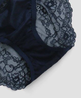 San-ai Resort（三愛水着楽園） エレガントコレクション2310デザインバックレースショーツ  【northerly】 ネイビー